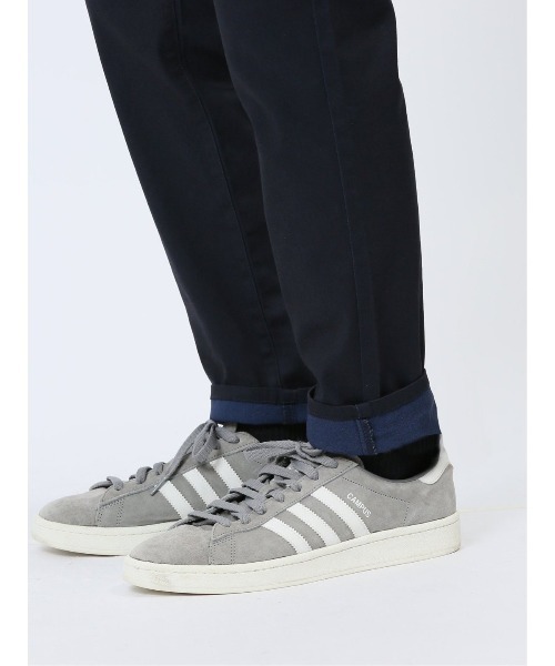 m.f.エディトリアル メンズ クロスストレッチ トラウザースキニーパンツ 裏カラー