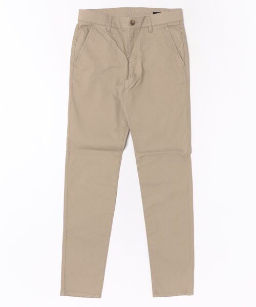 m.f.エディトリアル メンズ クロスストレッチ トラウザースキニーパンツ 裏カラー