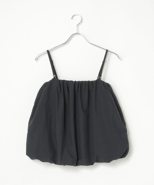 VENCEEXCHANGE(ヴァンスエクスチェンジ)の「ナイロンバルーン2WAY(キャミソール・レディース・ブラック/オフホワイト・FREE)」の15枚目の写真