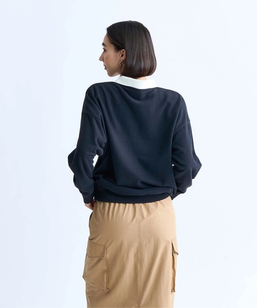 ROXY(ロキシー)の「BE YOU/ロキシーハーフジップスウェット(スウェット・レディース・ブラック/ホワイト/グリーン・SMALL/MEDIUM/LARGE)」の11枚目の写真