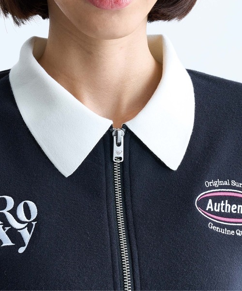 ROXY(ロキシー)の「BE YOU/ロキシーハーフジップスウェット(スウェット・レディース・ブラック/ホワイト/グリーン・SMALL/MEDIUM/LARGE)」の10枚目の写真