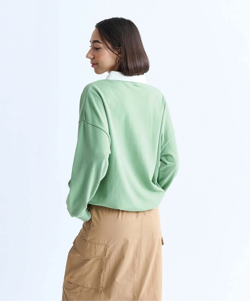 ROXY(ロキシー)の「BE YOU/ロキシーハーフジップスウェット(スウェット・レディース・ブラック/ホワイト/グリーン・SMALL/MEDIUM/LARGE)」の5枚目の写真