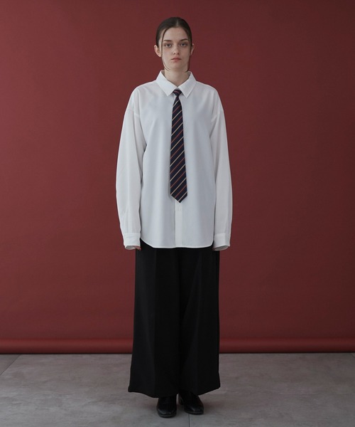 LUCY(ルーシー)の「LUCY/タイ付きロングスリーブシャツ(シャツ/ブラウス・メンズ・ホワイト/ブラック・MEDIUM/LARGE)」の19枚目の写真