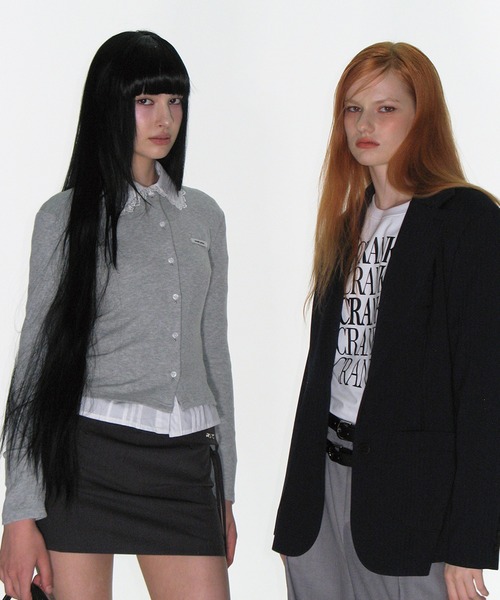 nomnom(ノムノム)の「【CRANK】PINTUCK LACE LONG SLEEVE BLOUSE(シャツ/ブラウス・レディース・オフホワイト・FREE)」の9枚目の写真