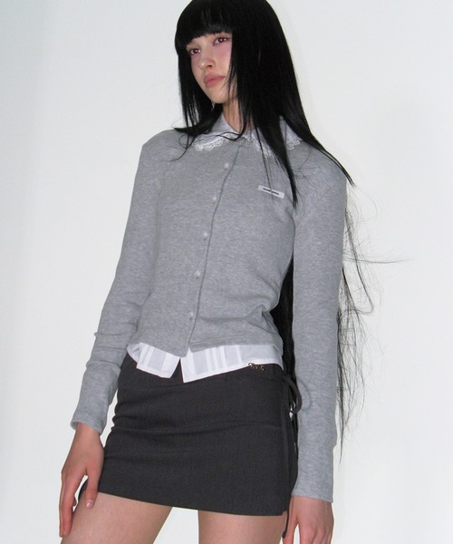 nomnom(ノムノム)の「【CRANK】PINTUCK LACE LONG SLEEVE BLOUSE(シャツ/ブラウス・レディース・オフホワイト・FREE)」の8枚目の写真
