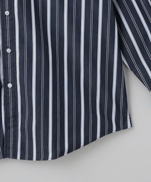6(ロク)の「【別注】<Brooks Brothers × 6(ROKU)>STRIPE BD SHIRT NAVY(シャツ/ブラウス・レディース・ネイビー・M/XL)」の8枚目の写真