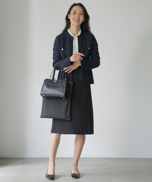 J.PRESS(ジェイプレス)の「【WEB限定】リバーシブルパール イヤリング(イヤリング・レディース・シルバー系/ゴールド系・F)」の3枚目の写真
