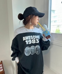 【FINE BOYS 1月号 掲載】ipugo/イプゴ 1983ロゴオーバーサイズ スウェット トレーナー