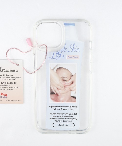 led.tokyo（レッドトウキョウ）の「【led.tokyo×attends】Attend Skin Lotion Case(iPhone)（スマホケース/カバー・レディース・その他1・iPhone 15/iPhone 14）」の3枚目の写真
