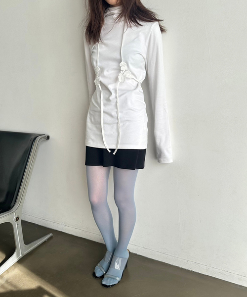 EDIT. FOR LULU(エディットフォールル)の「abc フーディートップ(Tシャツ/カットソー・レディース・ホワイト・FREE)」の16枚目の写真