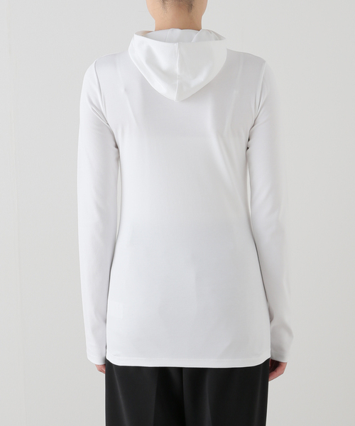 EDIT. FOR LULU(エディットフォールル)の「abc フーディートップ(Tシャツ/カットソー・レディース・ホワイト・FREE)」の8枚目の写真