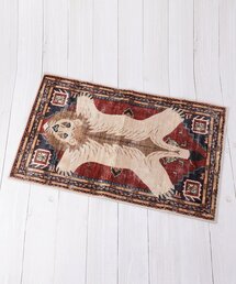 プリント マット ライオン