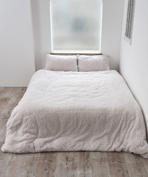 【Sleep】モコモコ 掛けカバー（ダブル）