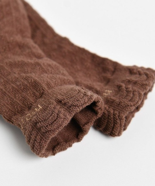 moimoln(モイモルン)の「グウェンソックス(ソックス/靴下・キッズ・ブラウン・12cm/14cm/10cm/16cm)」の4枚目の写真