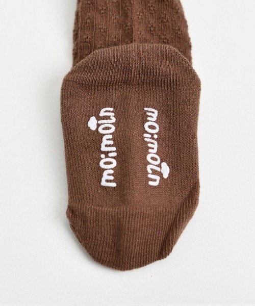 moimoln(モイモルン)の「グウェンソックス(ソックス/靴下・キッズ・ブラウン・12cm/14cm/10cm/16cm)」の5枚目の写真