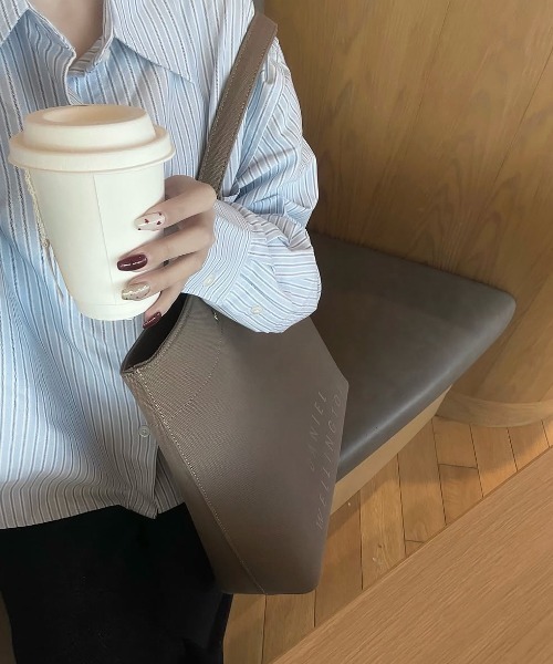 Daniel Wellington（ダニエルウェリントン）の「ダニエルウェリントン ワイドキャンバストートバッグ（トートバッグ・レディース・グレー/ベージュ/ブラック/ブルー/ライトブルー/ネイビー・FREE）」の22枚目の写真