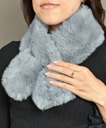 COMON＋（コモンプラス）の「ふわふわティペットマフラー（マフラー）」