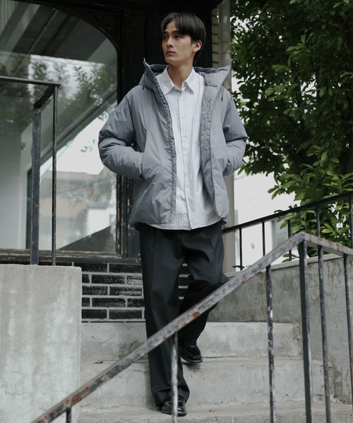 セール】＜700フィルパワー機能性中綿＞撥水ハイネックパデット