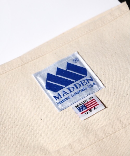 C.E.L.STORE（セルストア）の「MADDEN / メデン ORGANIC CANVAS LARGE TOTE アメリカ製 オーガニックコットン キャンバストートバッグ ラージサイズ（トートバッグ・メンズ・ナチュラル・ONE SIZE）」の9枚目の写真