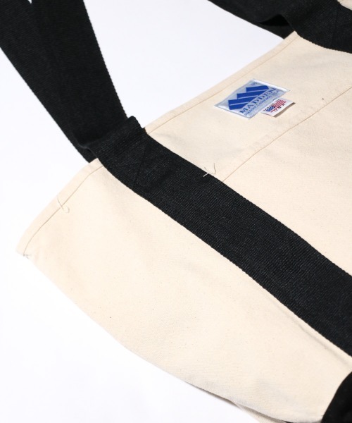 C.E.L.STORE（セルストア）の「MADDEN / メデン ORGANIC CANVAS LARGE TOTE アメリカ製 オーガニックコットン キャンバストートバッグ ラージサイズ（トートバッグ・メンズ・ナチュラル・ONE SIZE）」の11枚目の写真