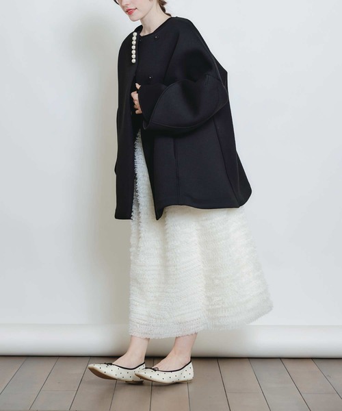 EVOL（イーボル）の「ソフトスクエアトゥバレエ【ブラック・シルバーのみ晴雨兼用】（バレエシューズ・レディース・ブラック/シルバー・22.5/23/23.5/24/25/24.5/22）」の19枚目の写真