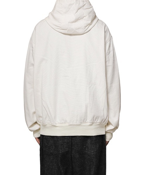 GOLD（ゴールド）の「東洋エンタープライズ GOLD / ゴールド：COTTON/SILK NEP DUCK ZIP PARKA：24A-GL15475[MUS]（パーカー・メンズ・オフホワイト・M）」の10枚目の写真