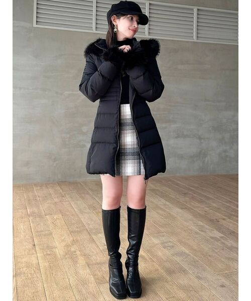 RESEXXY（リゼクシー）の「ハイウエストミニスカート（スカート・レディース・アイボリー/ブラック/その他1・FREE）」の12枚目の写真