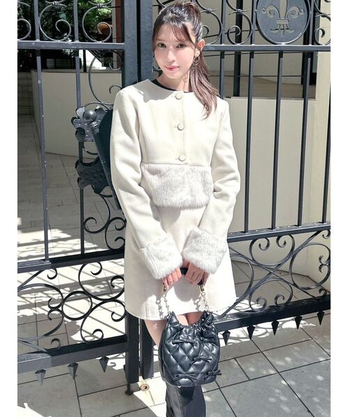 RESEXXY（リゼクシー）の「ハイウエストミニスカート（スカート・レディース・アイボリー/ブラック/その他1・FREE）」の19枚目の写真