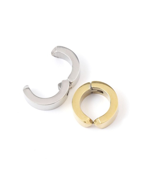 LEPSIM(レプシィム)の「ステンレスイヤークリップ 161577(イヤリング・レディース・シルバー/ゴールド・ONE SIZE)」の5枚目の写真