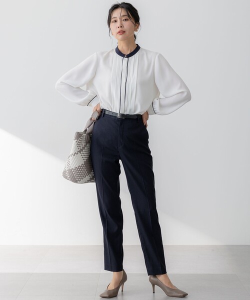 23区(ニジュウサンク)の「メッシュ トートバッグ(トートバッグ・レディース・ベージュ系1/ブラック系1/シルバー系1・F)」の8枚目の写真