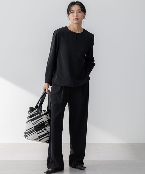 23区(ニジュウサンク)の「メッシュ トートバッグ(トートバッグ・レディース・ベージュ系1/ブラック系1/シルバー系1・F)」の16枚目の写真