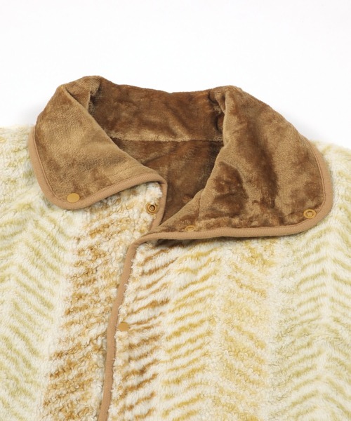 ブラウン ヘリンボーンファーコート ブラウン ヘリンボーンファーコート