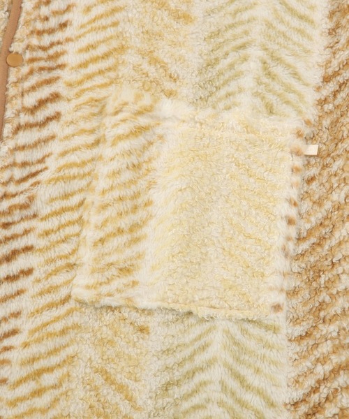 studio CLIP（スタディオクリップ）の「ヘリンボーンファー