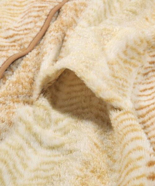 studio CLIP（スタディオクリップ）の「ヘリンボーンファーコート