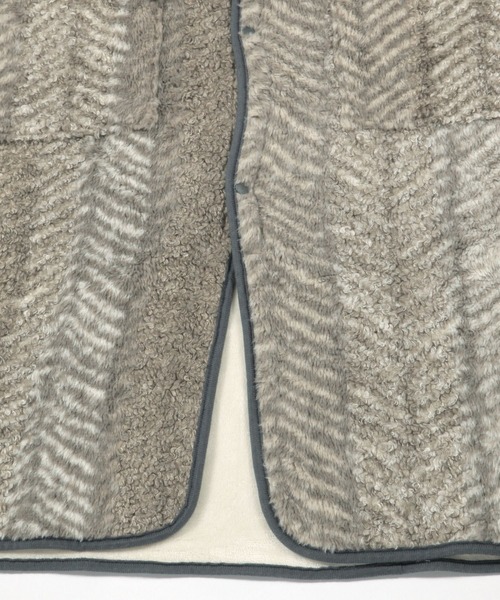 studio CLIP（スタディオクリップ）の「ヘリンボーンファー