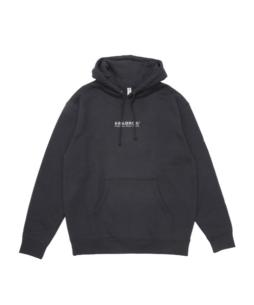 68&brothers(シックスティエイトアンドブラザーズ)の「68&BROTHERS / Hooded Sweat STANDARD emb.(パーカー・メンズ・ヘザーグレー/アクア/ブラック/ネイビー・LARGE/X-LARGE/MEDIUM)」の3枚目の写真