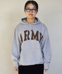 TOP KHAKI （トップカーキ）の「【TOP KHAKI】ARMY スウェットパーカー(GRAY)（スウェット）」