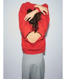 Htage（テージ）の「【Htage】バックオープンリメイクスウェット（スウェット）」