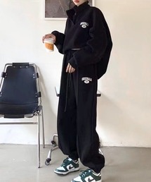 [2点セット] スウェットセットアップ