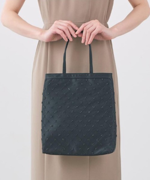 【metoi】つぶつぶパールマチ付きサブバッグ 結婚式 二次会 パーティー フォーマル オケージョン（ハンドバッグ）｜SETUP7（セットアップセブン）