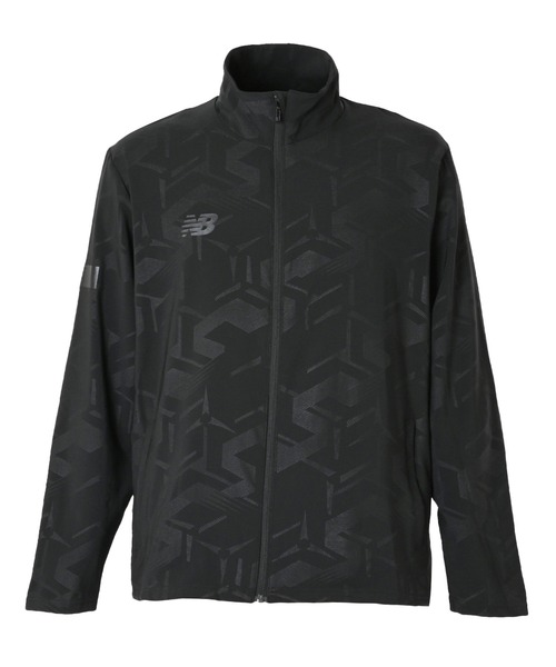 NEW BALANCE(ニューバランス)の「Black Out ストレッチウーブンフルジップジャケット(ジャージ・メンズ・ベージュ/ブラック/チャコールグレー・LARGE/MEDIUM/SMALL)」の8枚目の写真