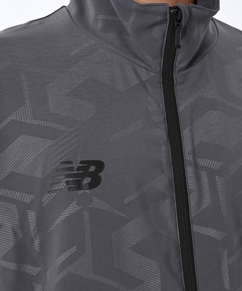 NEW BALANCE(ニューバランス)の「Black Out ストレッチウーブンフルジップジャケット(ジャージ・メンズ・ベージュ/ブラック/チャコールグレー・LARGE/MEDIUM/SMALL)」の12枚目の写真