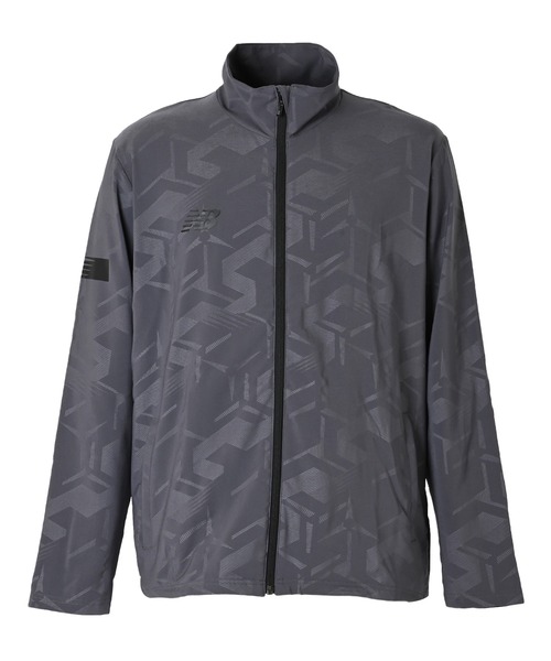 NEW BALANCE(ニューバランス)の「Black Out ストレッチウーブンフルジップジャケット(ジャージ・メンズ・ベージュ/ブラック/チャコールグレー・LARGE/MEDIUM/SMALL)」の14枚目の写真