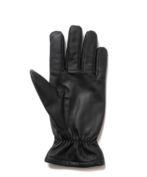 COOTIE PRODUCTIONS（クーティープロダクションズ）の「Leather Glove（手袋・メンズ・ブラック・MEDIUM/LARGE）」の3枚目の写真