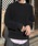 Chikashitsu +i`JVcvXj́uyChikashitsu +zvintage wash damage knit / y`JVcvXzre[WEHbV_[Wjbgijbg/Z[^[jvbubN
