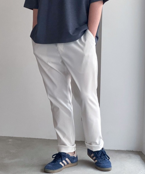 NAVY（ネイビー）の「毎日はきたくなるラクラクパンツ「マイラク」スーパーストレッチイージーパンツ 抗菌防臭（その他パンツ・メンズ・ネイビー/ブラック/チャコールグレー/カーキ/ホワイト/ベージュ・XL/L/M/S）」の2枚目の写真