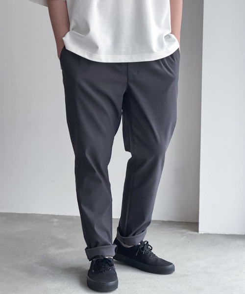 NAVY（ネイビー）の「毎日はきたくなるラクラクパンツ「マイラク」スーパーストレッチイージーパンツ 抗菌防臭（その他パンツ・メンズ・ネイビー/ブラック/チャコールグレー/カーキ/ホワイト/ベージュ・XL/L/M/S）」の3枚目の写真