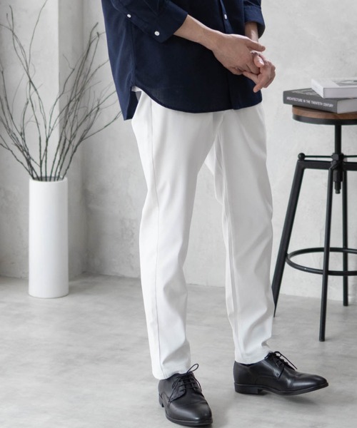 NAVY（ネイビー）の「毎日はきたくなるラクラクパンツ「マイラク」スーパーストレッチイージーパンツ 抗菌防臭（その他パンツ・メンズ・ネイビー/ブラック/チャコールグレー/カーキ/ホワイト/ベージュ・XL/L/M/S）」の8枚目の写真