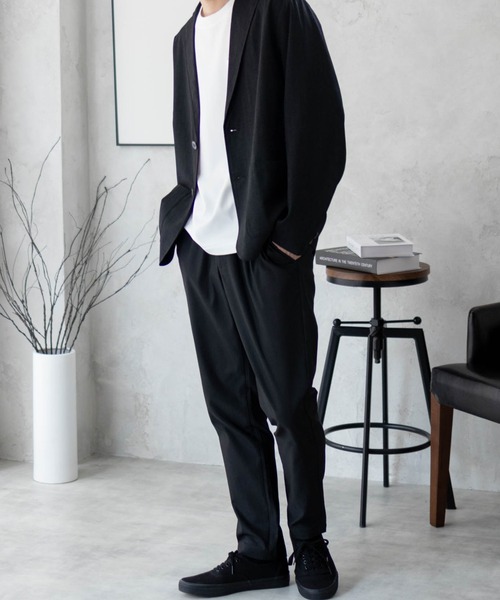 NAVY（ネイビー）の「毎日はきたくなるラクラクパンツ「マイラク」スーパーストレッチイージーパンツ 抗菌防臭（その他パンツ・メンズ・ネイビー/ブラック/チャコールグレー/カーキ/ホワイト/ベージュ・XL/L/M/S）」の10枚目の写真