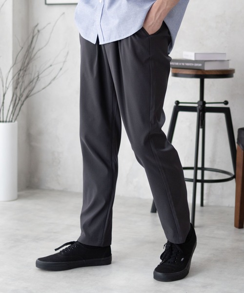 NAVY（ネイビー）の「毎日はきたくなるラクラクパンツ「マイラク」スーパーストレッチイージーパンツ 抗菌防臭（その他パンツ・メンズ・ネイビー/ブラック/チャコールグレー/カーキ/ホワイト/ベージュ・XL/L/M/S）」の15枚目の写真